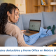 Mujer trabajando en HO